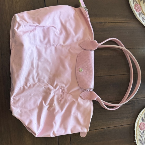 Longchamp Light Pink Tote Bag - Picture 1 of 6